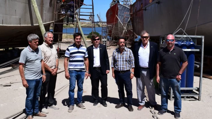 Visitó Puerto Quequén el Ministro de Agroindustria
