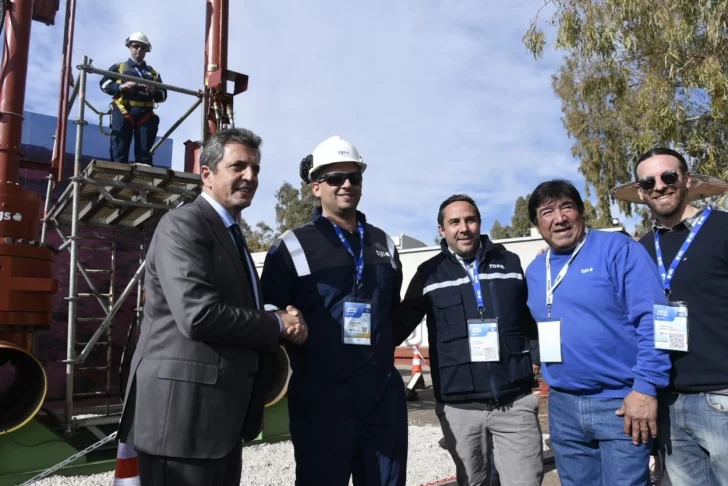 Sergio Massa anunció en Neuquén medidas para aumentar la producción de gas y petróleo