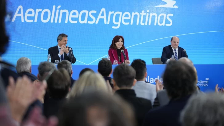 Sergio Massa: “Defender Aerolíneas Argentinas es defender la Patria”