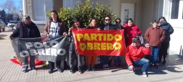 Polo Obrero se manifestó contra el ajuste del Gobierno Nacional