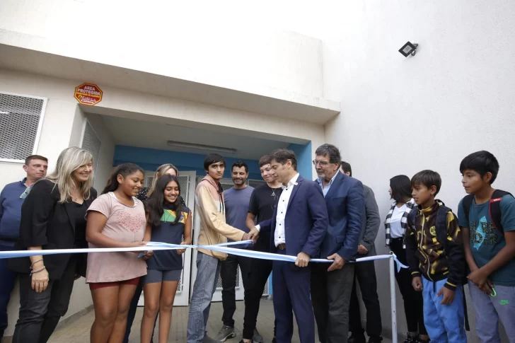 Kicillof inauguró el nuevo edificio de la Escuela Secundaria N°17 en General Rodríguez