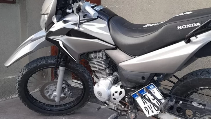Buscan una moto robada que había sido comprada hace tres días