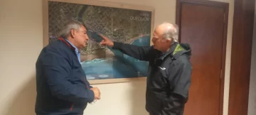Puerto Quequén: Alvaro recibió al ministro D´onofrio