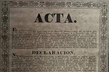 La Aduana recuperó un documento original de la declaración de la Independencia de 1816