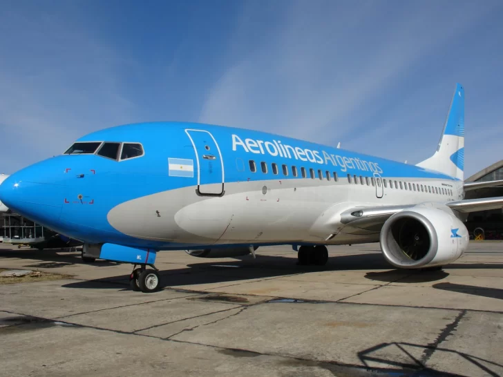 Aterrizaje de emergencia de una avión de Aerolíneas Argentinas