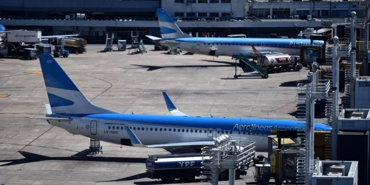 Por una amenaza de bomba, un avión de Aerolíneas Argentinas debió ser desviado a Chubut