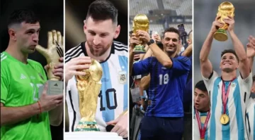 Messi, Julián Álvarez, Scaloni y Dibu Martínez fueron nominados al premio The Best de la FIFA