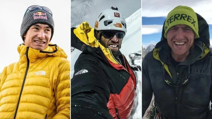 Dan por muertos a 3 de los mejores alpinistas del mundo que desaparecieron tras una avalancha