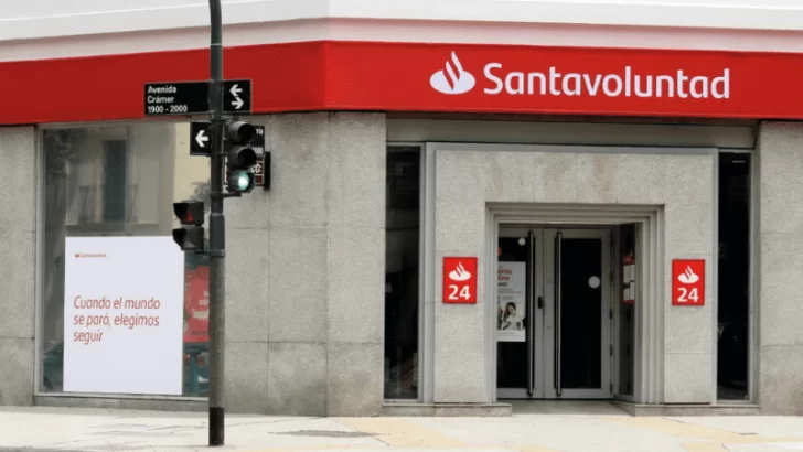Mañana hay paro en todas las sucursales del Banco Santander