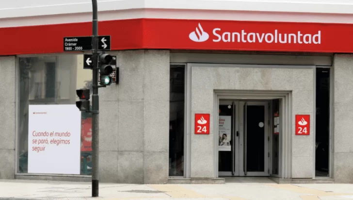 Mañana hay paro en todas las sucursales del Banco Santander