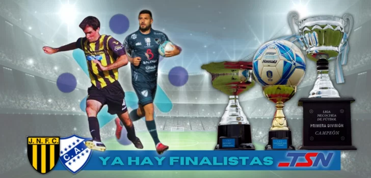 Lobería y San Cayetano los finalistas del torneo local con Newbery e Independiente