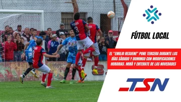 Programación de la tercera fecha del fútbol local