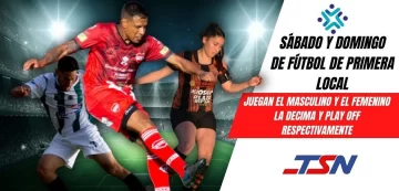 Decima fecha del masculino y play off del femenino de fútbol de primera