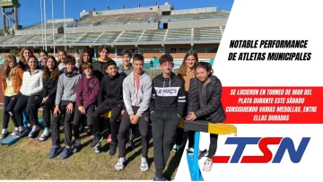 Puntos altos y destacados para el atletismo local en Mar del Plata