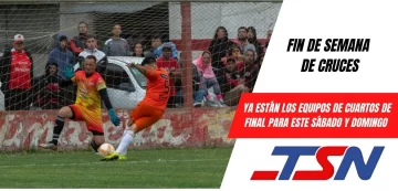 La primera local del fútbol juega este fin de semana los cuartos de final del “Brian Cortadi”