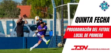 Programación de la quinta fecha del futbol local