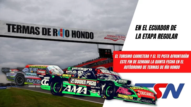 Termas de Río Hondo, la quinta fecha del TC y el TC Pista