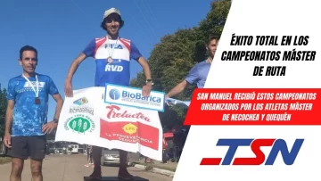 Gran convocatoria y nivel en los campeonatos máster de ruta