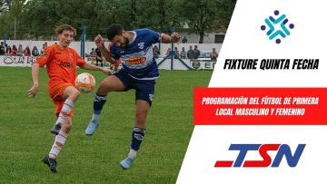 Programación de la quinta fecha del fútbol local masculino y femenino