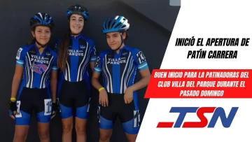 Inició el campeonato Apertura del patín carrera