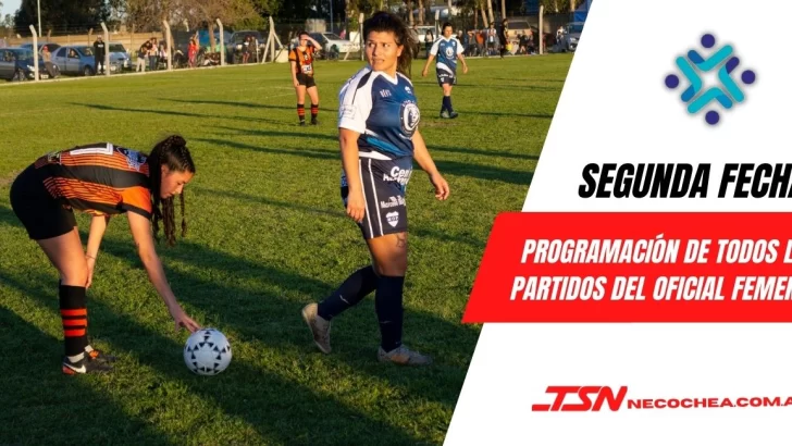 Programación de la cita dos del oficial del fútbol femenino