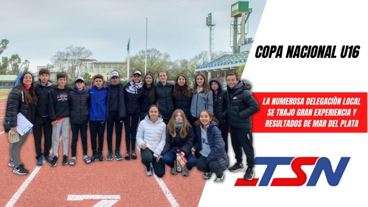 Gran tarea de la Escuela Municipal de Atletismo en Mar del Plata