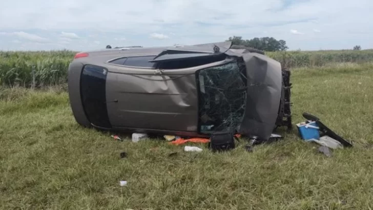 Accidente en Ruta 2: murió una mujer y hay tres heridos