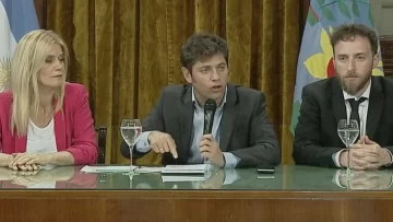 Kicillof denunció “una actitud irresponsable” de la oposición