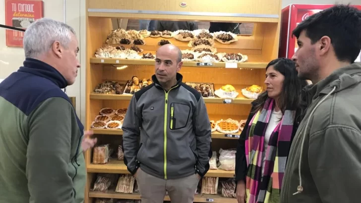Martín Migueles se reunió con un empresario panaderil de la ciudad