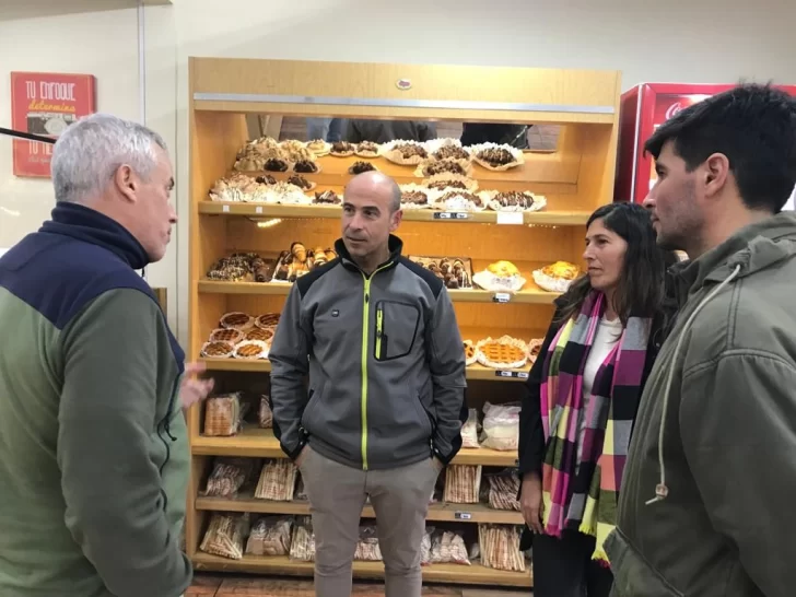 Martín Migueles se reunió con un empresario panaderil de la ciudad