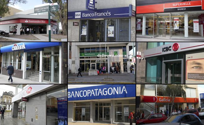 Miércoles sin atención al público en los bancos