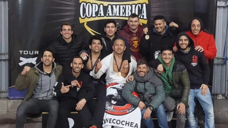 Excelente actuación de la Academia Jiu Jitsu Club Necochea en la Copa América