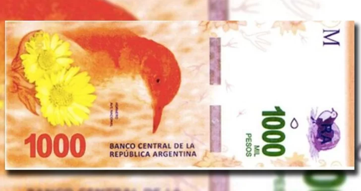 Alerta por la circulación de billetes falsos de $1.000