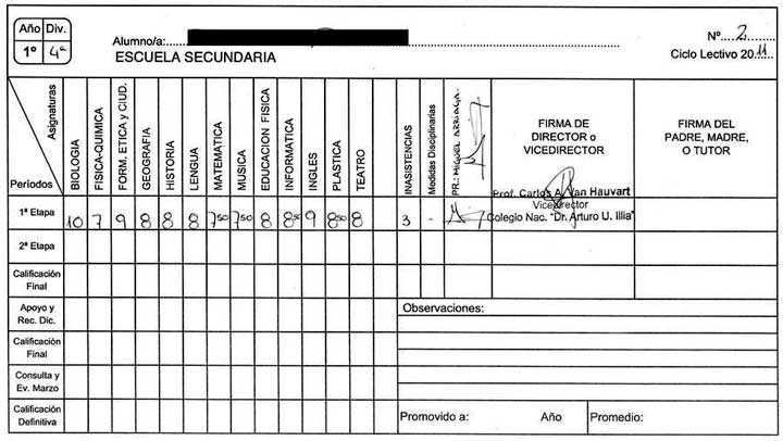 Vuelven las notas numéricas en las escuelas bonaerenses