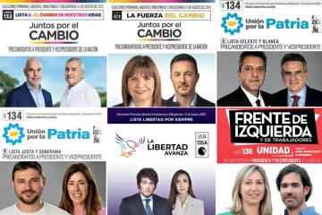 Elecciones 2023: conocé todas las boletas que competirán en las PASO