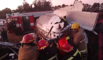 Está grave el camionero accidentado en ruta 226. Piden colaboración para hallar sus documentos