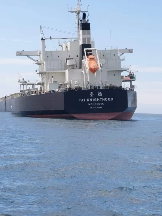 El buque Chino irá a Puerto Madryn
