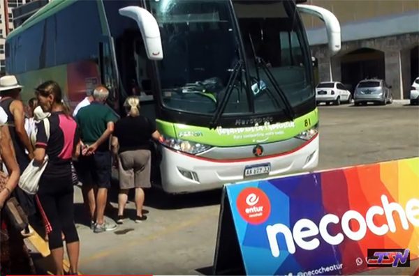 Ya está en la ciudad de Necochea el Bus Turístico Itinerante