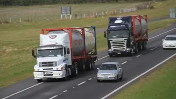 Restringen la circulación de camiones en rutas