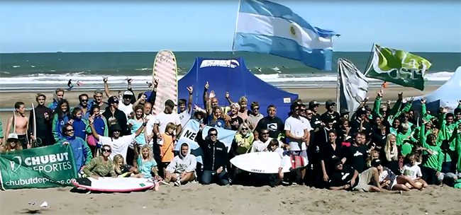 Presentaron al equipo de surf que participará del Campeonato Argentino Junior