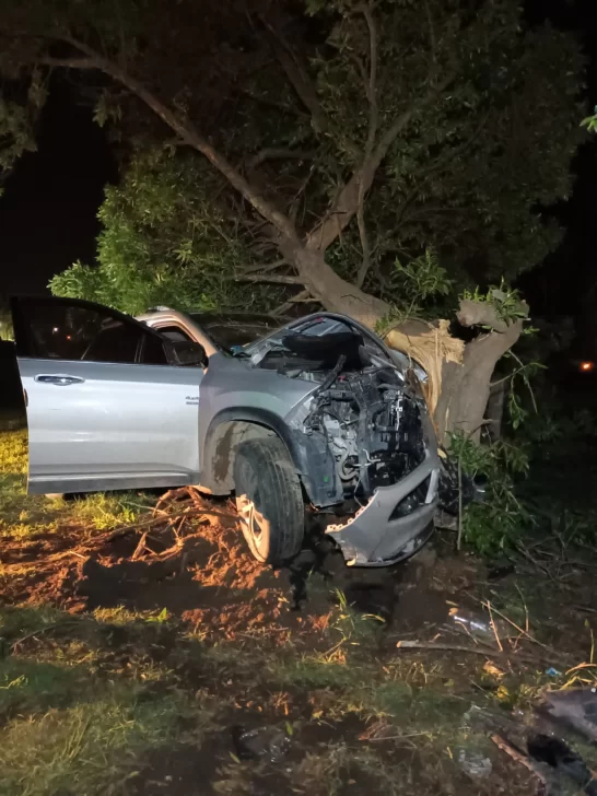 Fuerte choque en Quequén: Una mujer herida