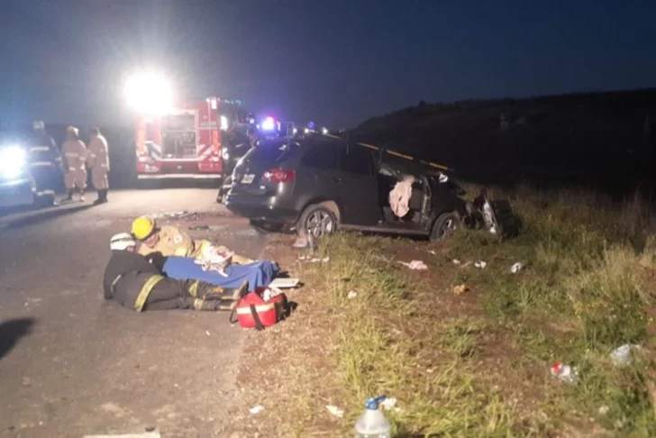 Doce heridos en una colisión frontal en la Ruta Provincial N°51