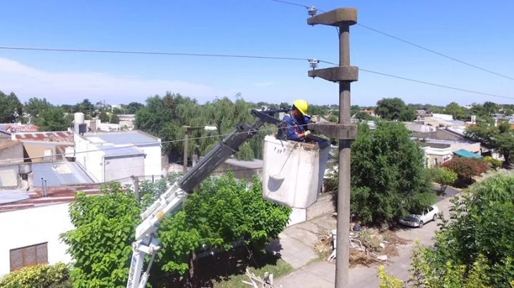 Corte programado en energía para un sector de Quequén