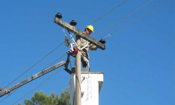 Anuncian un corte de energía programado para el lunes