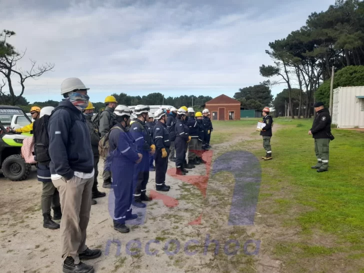 Continúan las capacitaciones en incendios forestales