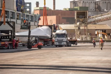 “Es un día histórico para Puerto Quequén”