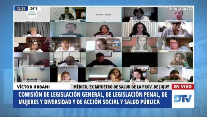 Se reunieron las comisiones de Legalización General, Penal, Mujeres y Diversidad