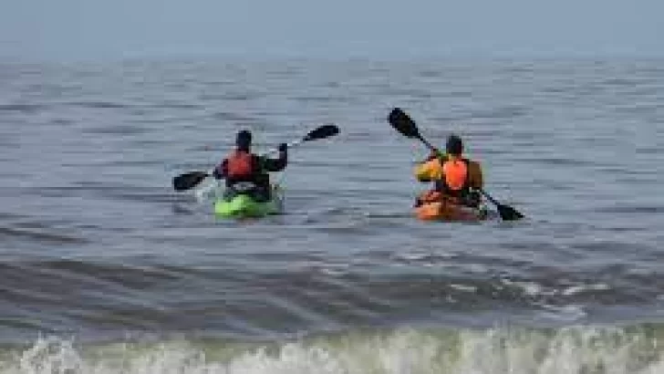 Un kayakista murió en Mar Chiquita