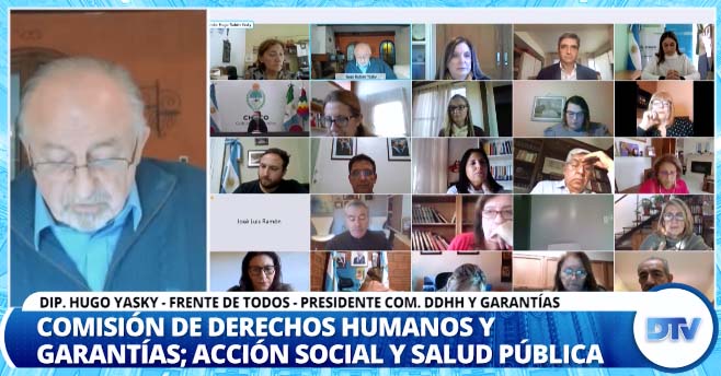 Avanzan en el debate del proyecto para asistir a personas en situación de calle