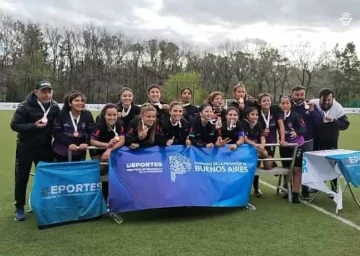 Bonaerenses: Medalla bronce para el fútbol femenino Sub 16